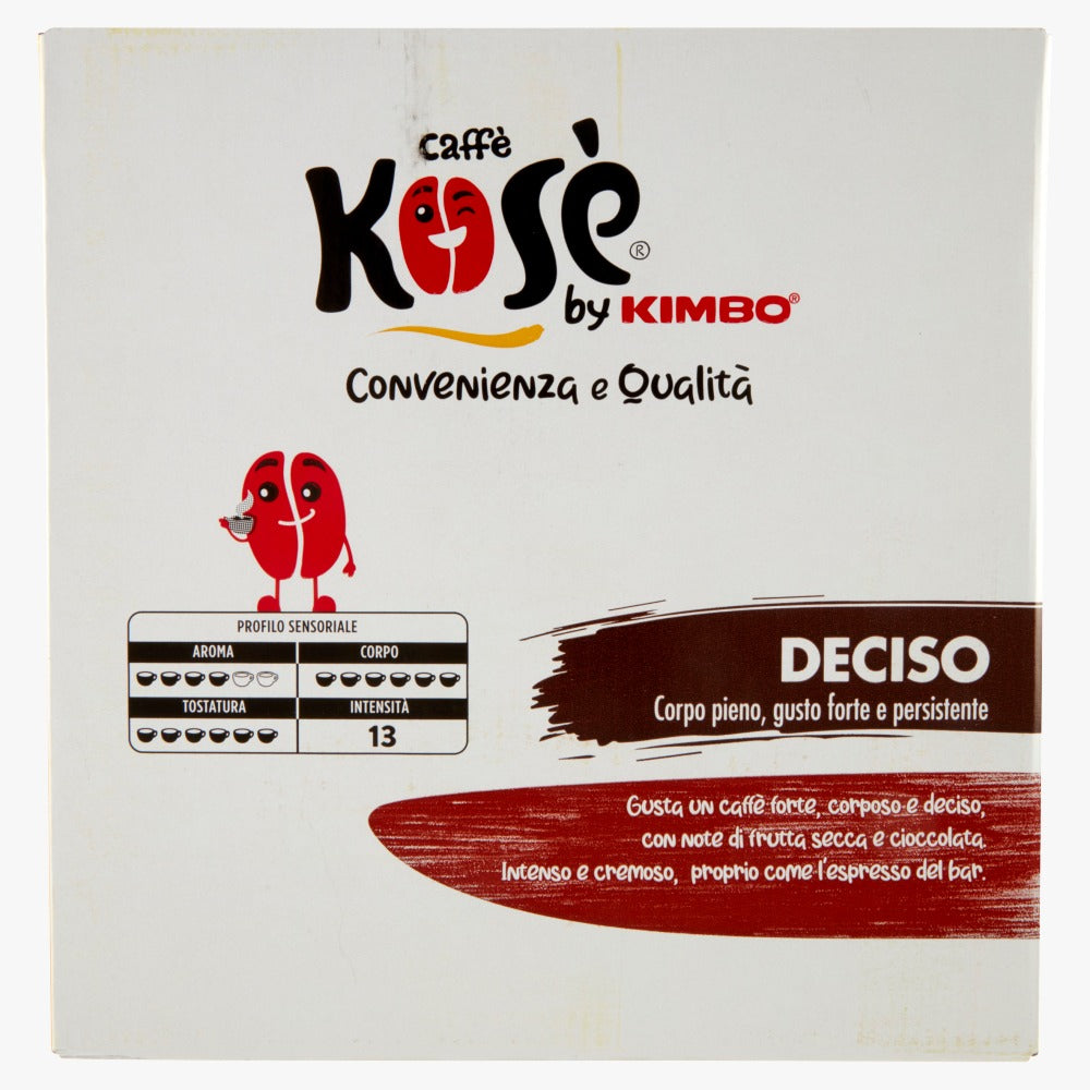 Kosè By Kimbo Caffè in Cialde Deciso 150+10 coffee pods – Italian Gourmet UK