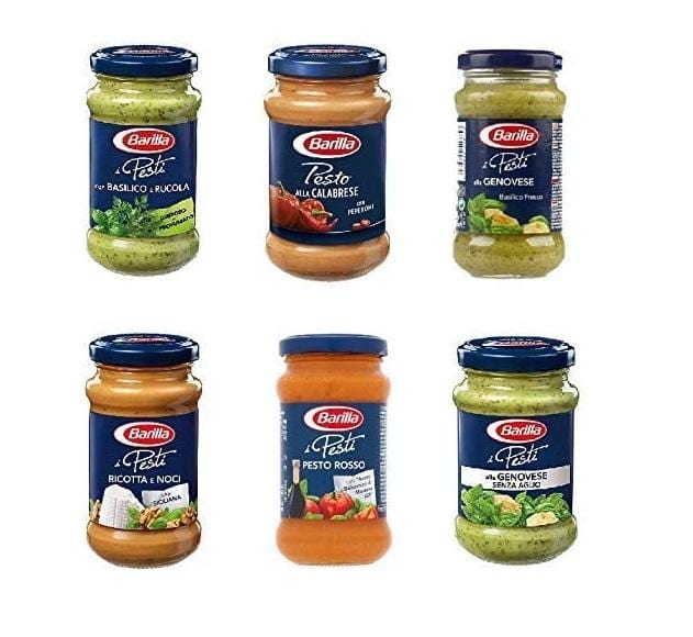 Test pack Barilla Pesto 6in1 Genovese Calabrese Ricotta e noci