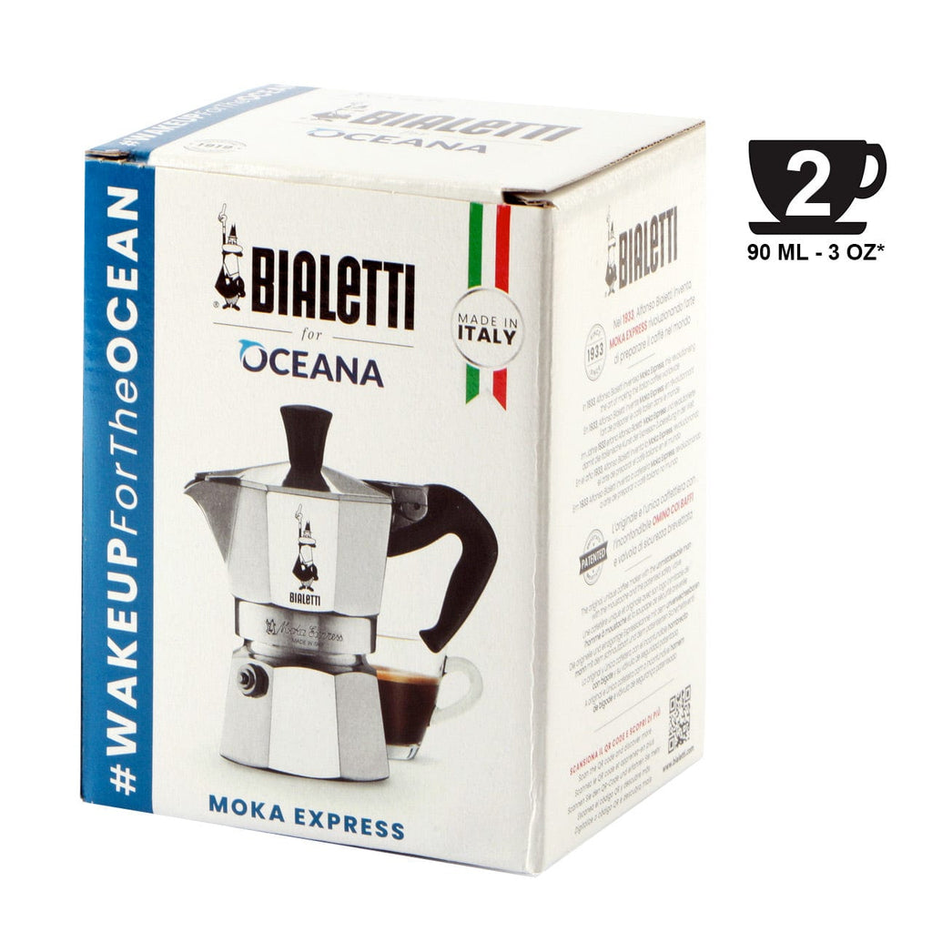 Bialetti Set Moka Express 3 Cups + 2 Mugs Art Deco: Home & Kitchen 