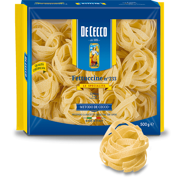 De Cecco Fettuccine n. 233 500G – Italian Gourmet UK