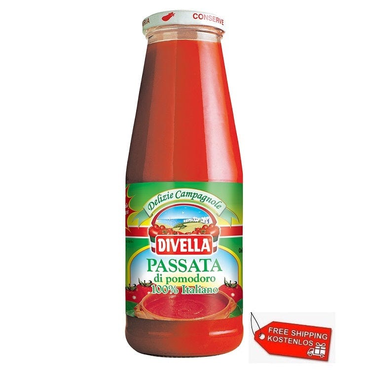 12x Divella Passata di Pomodoro tomato puree 680g – Italian Gourmet UK