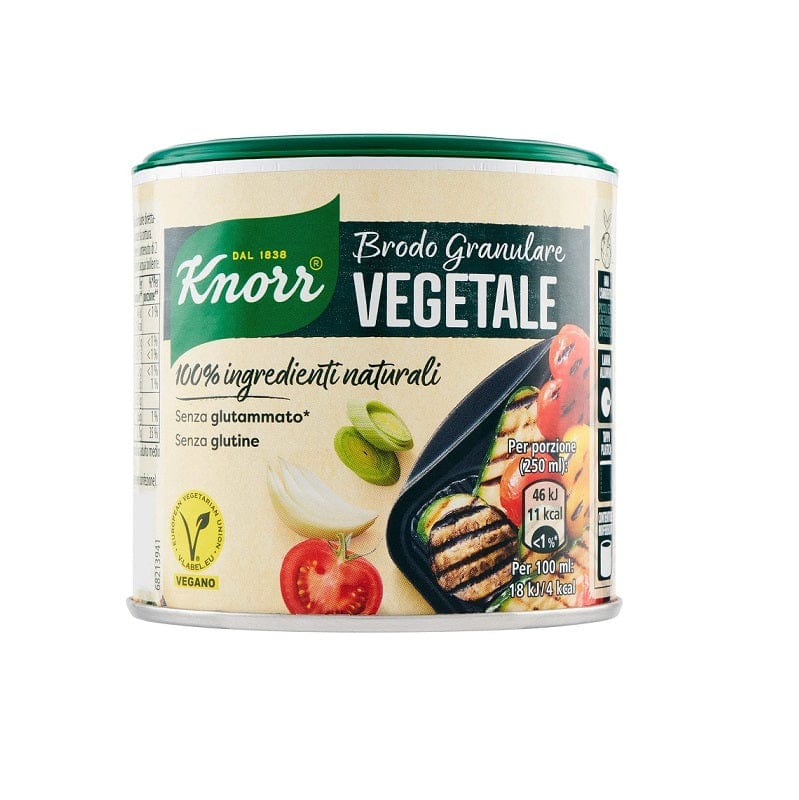 Knorr Brodo Granulare Vegetale 100% Natural Ingredients Granular