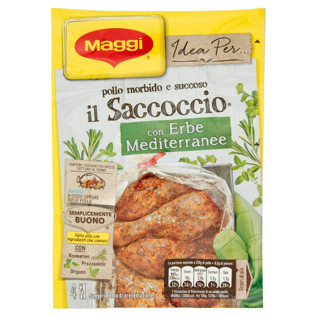 Maggi il Saccoccio Barbecue spices and aromatic herbal powder 34g