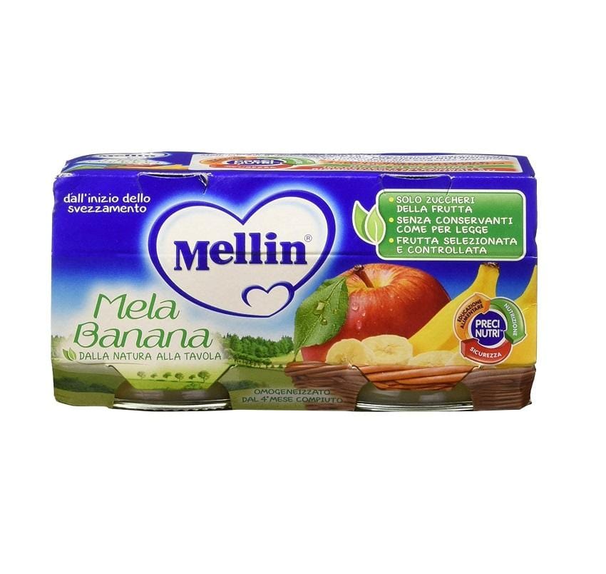 MELLIN OMOGENEIZZATO BANANA 100 G 2 PEZZI