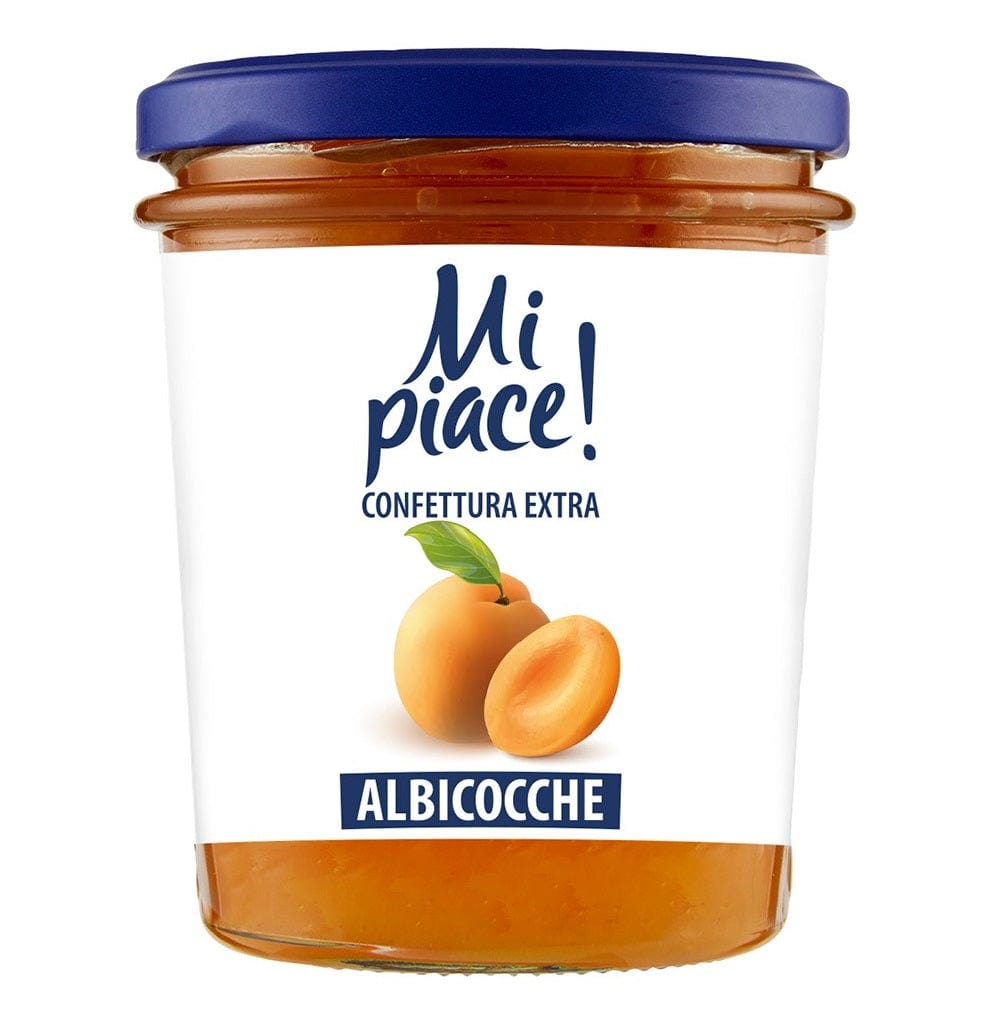Mi Jam Extra UK Gourmet Confettura Piace Italian Albicocche Apricot – 330g