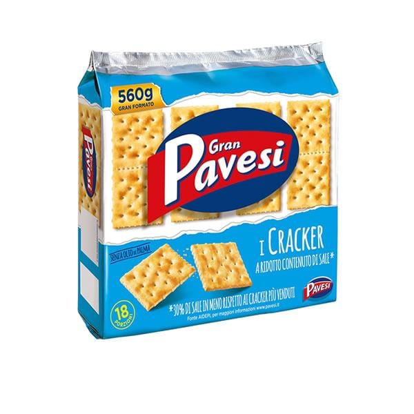 Crackers leggermente salati Gran Pavesi gr.560 