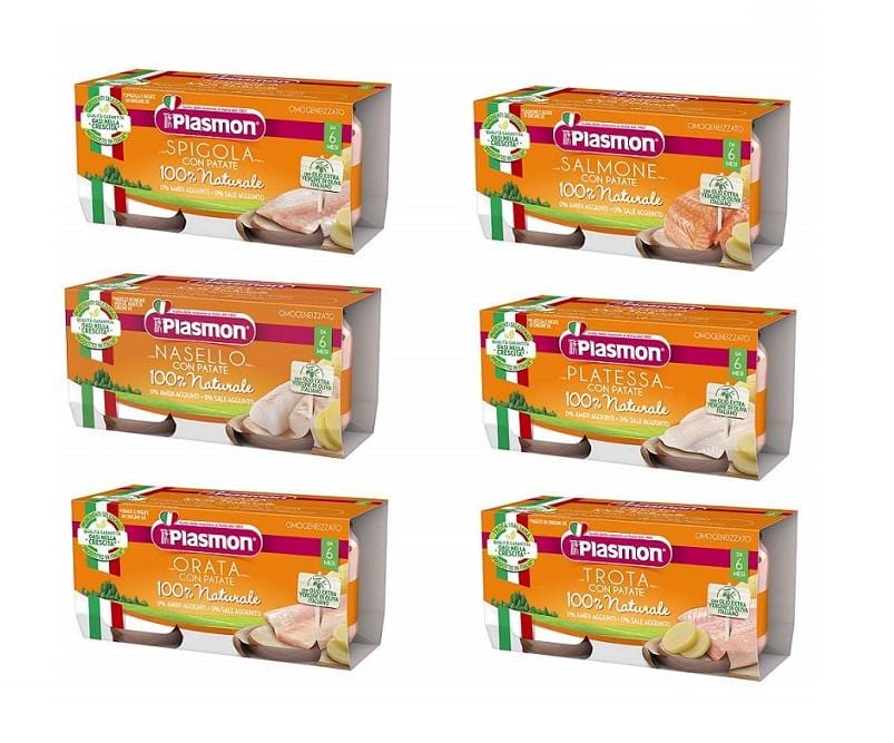 Test package Plasmon homogenized from 6 months 12x80g – Italian Gourmet UK