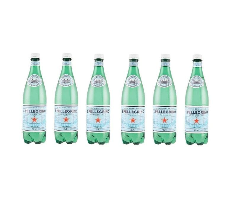 San Pellegrino Acqua Natural Sparkling Mineral Water PET 6x075cl – Italian  Gourmet UK