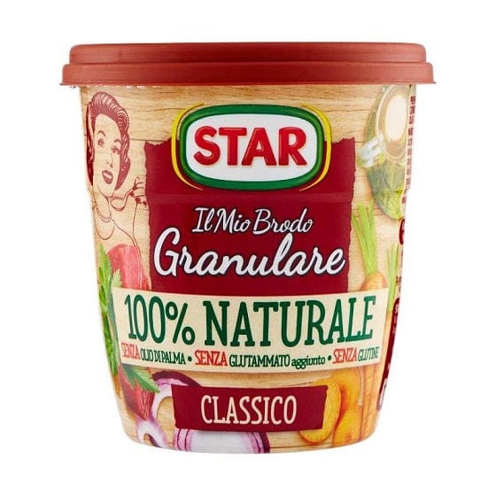 Star Il Mio Brodo Granulare 100% Naturale Classico Granulated Broth 15 –  Italian Gourmet UK