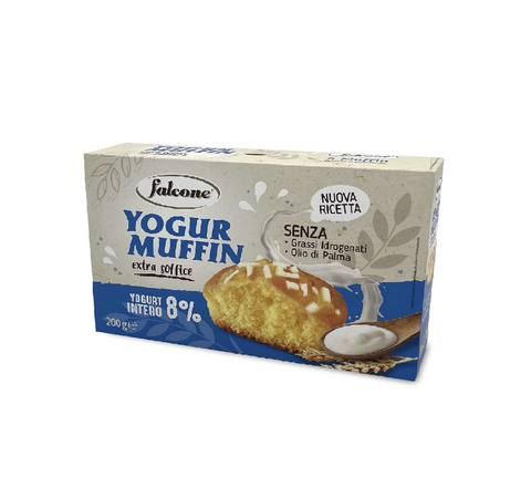 3x Falcone Muffin allo yogurt  yogurt muffins 200gr