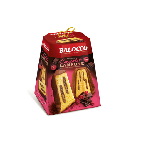 Balocco Pandoro cioccolato e lampone chocolate and raspberry 800gr