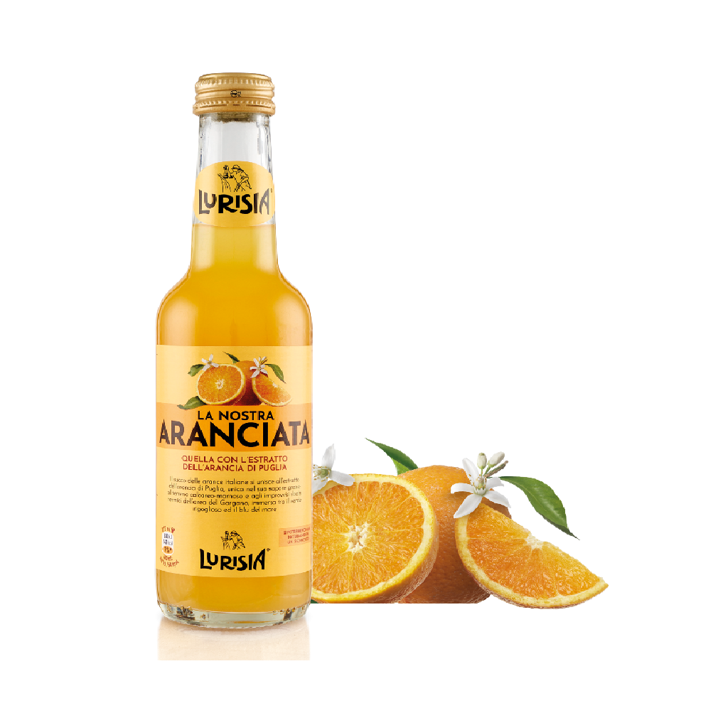 Lurisia Aranciata 4x275ml - Lurisia Orange juice – Italian Gourmet UK