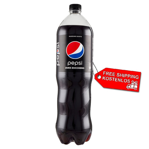 12x Pepsi Max Senza Caffeina Ohne Koffein Ohne Zucker 1,5l