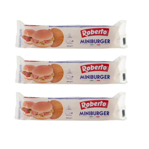 3x Roberto Mini Burger 200gr