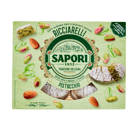 2x Sapori Ricciarelli al pistacchio pistachio sweets 200gr