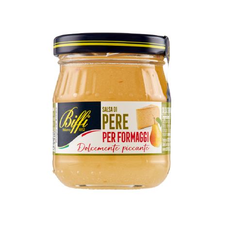 3x Biffi Salsa di Pere per Formaggi Pear Sauce for Cheese 100gr