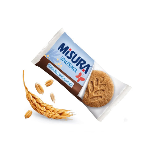 Misura Dolcesenza Biscotti Integrali con Cereali  Wholemeal biscuits with cereals without added sugars 280g