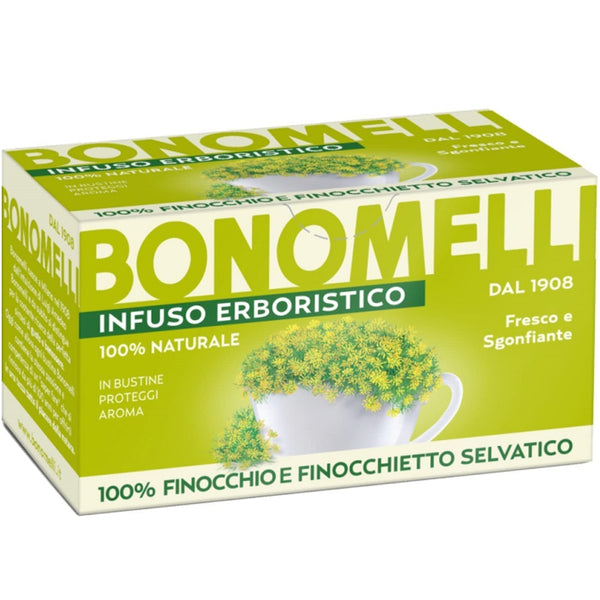 BONOMELLI Infuso 100% Zenzero e Curcuma, 16 filtri - Tè e Tisane