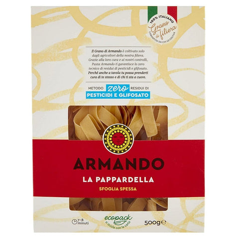 Armando Pasta Il Grano Di Armando La Pappardella Pasta 500g 8005709201279