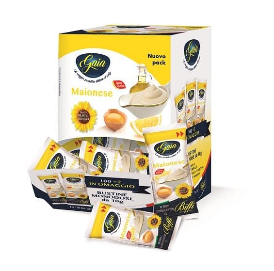 Biffi Gaia Maionese Mayonnaise 100 Single-dose Sachets – Italian Gourmet UK