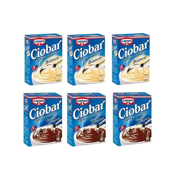 Test pack Cameo Ciobar Classico Black & White Hot Chocolate 6x packs –  Italian Gourmet UK