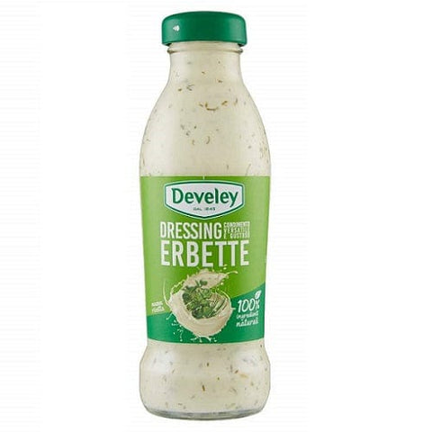 Develey sauce Develey Dressing Erbette Herb Sauce glass bottle 230ml