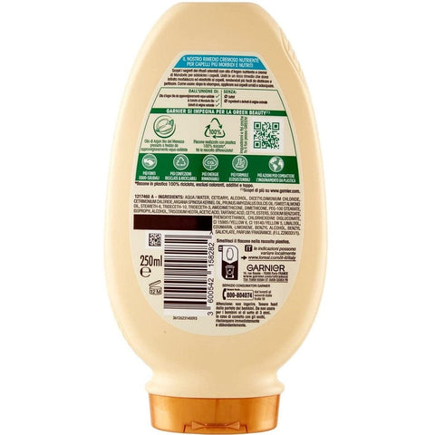 Garnier shampoo GARNIER Balsamo Cremoso nutriente Rituale di Argan Nourishing Creamy Balm Argan Ritual  250ml 3600542158282