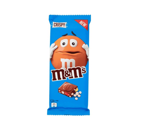 Italian Gourmet UK 1x150g Milk chocolate tablet with M&M's Crispy 150G 5000159516273