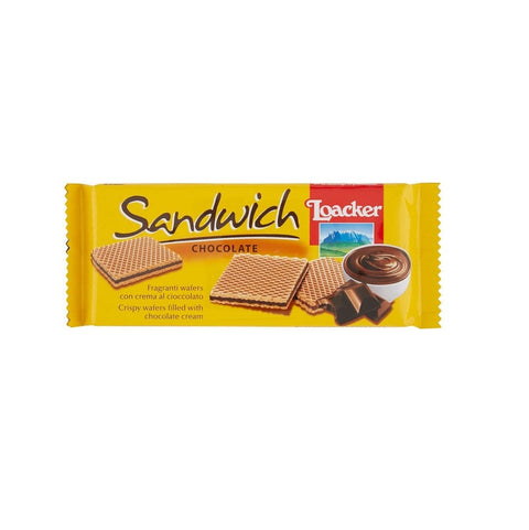 Loacker Wafer 75g Loacker Wafers Sandwich Cioccolato Waffle Chocolate 75g 8000380005567