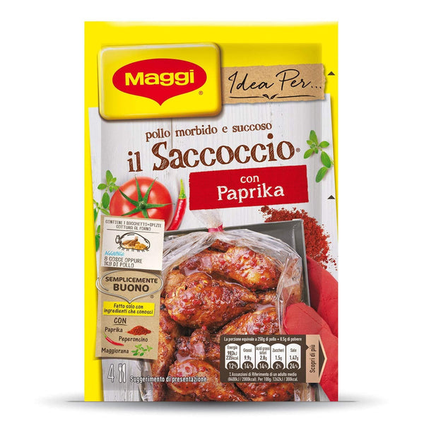 Maggi il Saccoccio con Paprika spices and aromatic herbal powder 34g –  Italian Gourmet UK