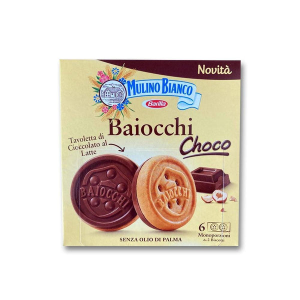 Mulino Bianco Baiocchi Biscuits With Hazelnut & Cocoa, 260g