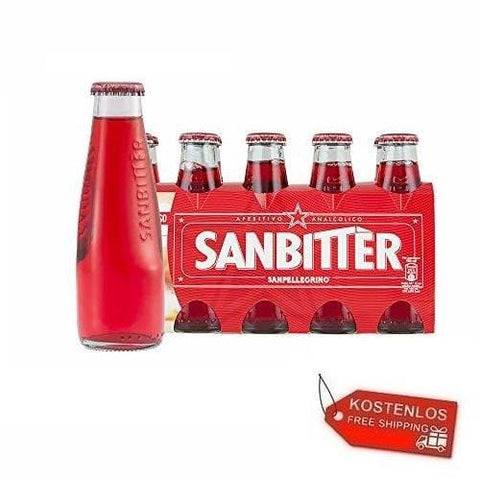 San Pellegrino Aperitivo Sanbitter Rosso Red Dry aperitif 40x100ml