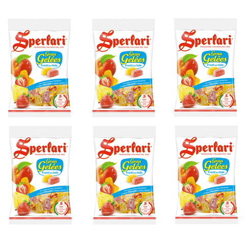 Sperlari sweet 6x175g Sperlari Gran Gelées Frutti del Sole 175g bag 8004190053015